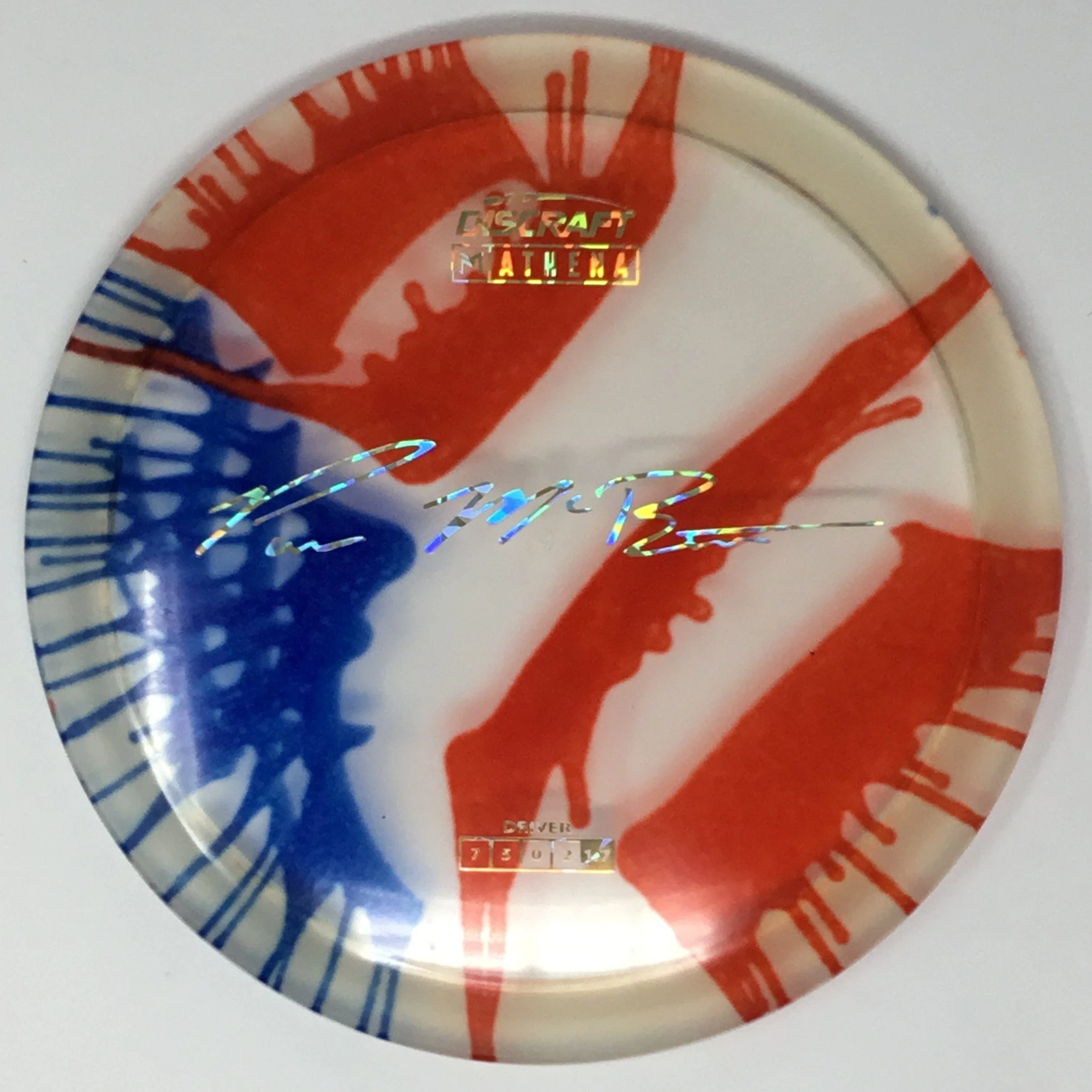 Athena (Z Fly Dye - Paul McBeth Signature Stamp) - Image 13