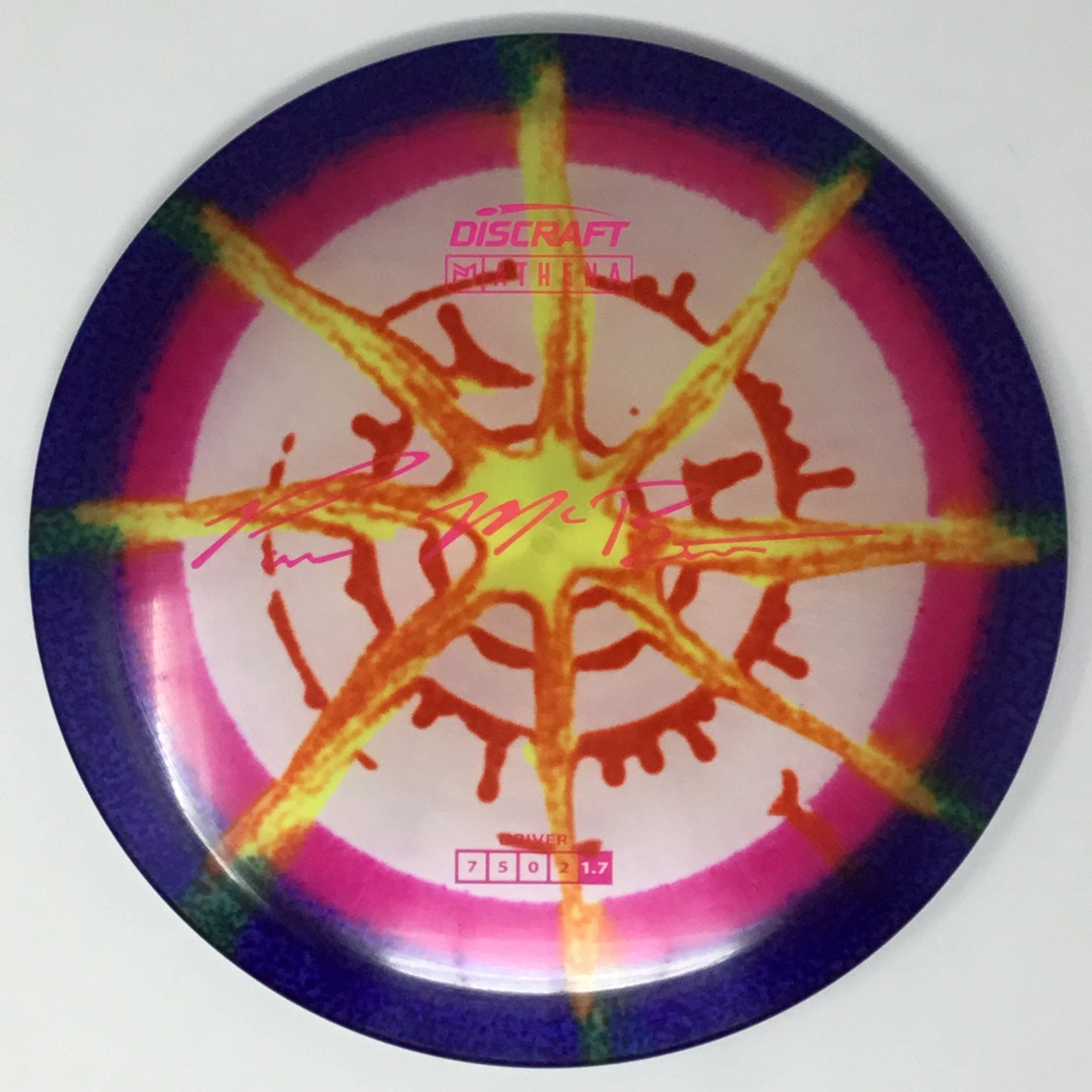 Athena (Z Fly Dye - Paul McBeth Signature Stamp) - Image 5