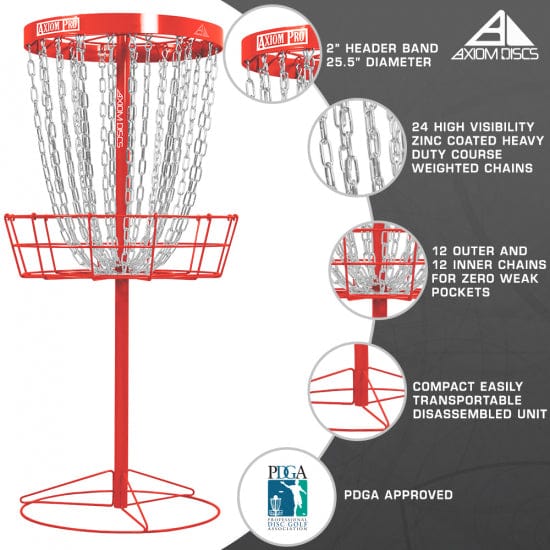 Disc Golf Basket (Axiom Pro Disc Golf Basket) - Image 8