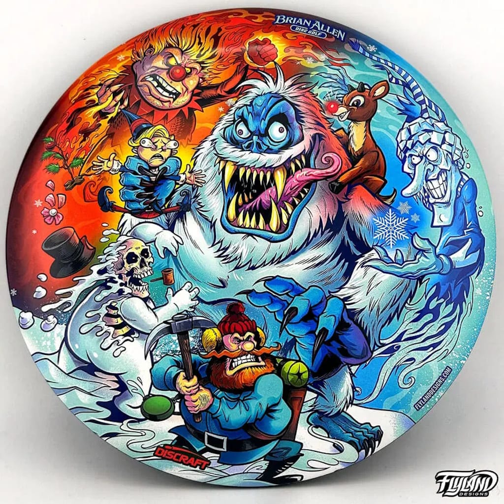 Buzzz (SuperColor ESP - "Christmas Smack Down" Brian Allen Artist Series)