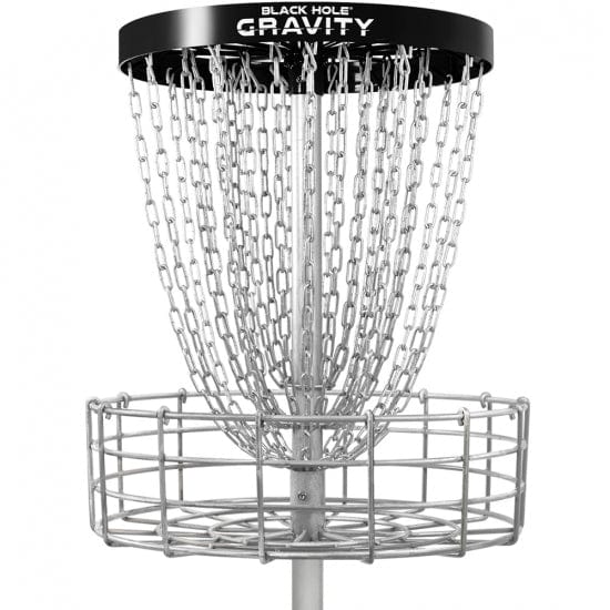 Disc Golf Basket (MVP Black Hole® Gravity Permanent Version 2)