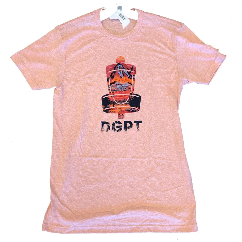 Disc Golf Pro Tour T-Shirt - DGPT Basket Nationally Parked