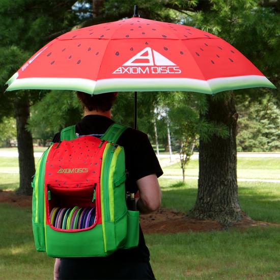Disc Golf Umbrella (Axiom Watermelon Edition) - Image 6