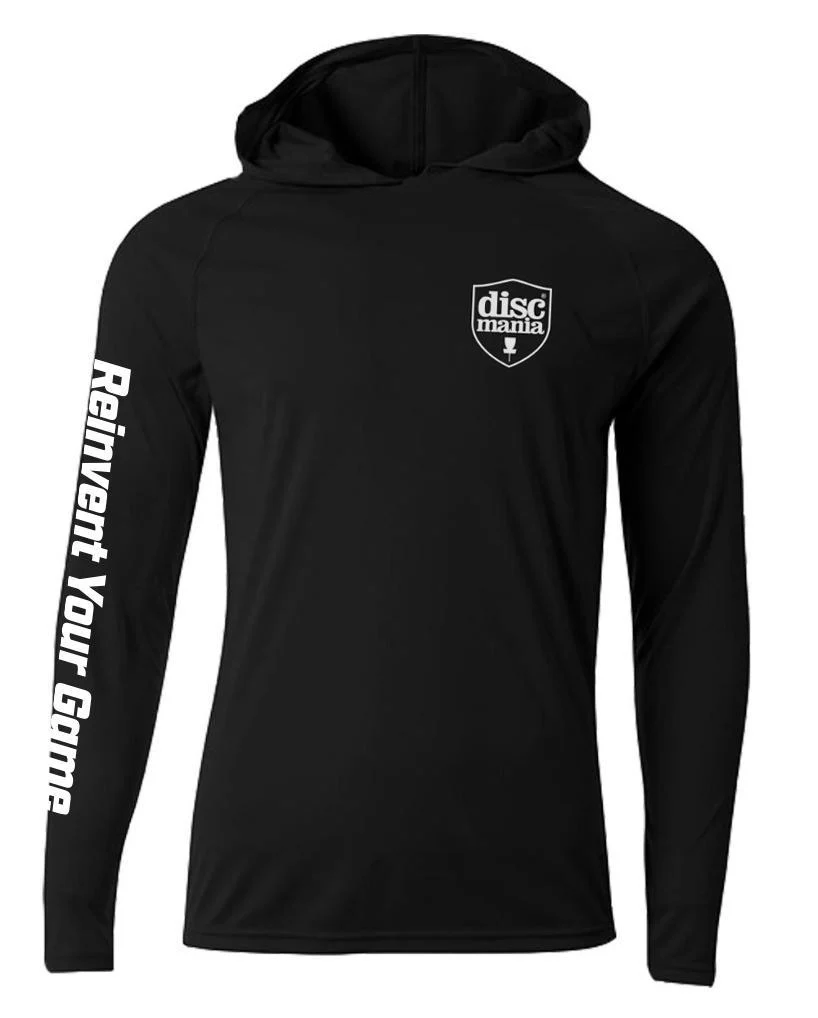 Discmania Cooling Performance Long Sleeved Hooded T-Shirt - Image 2