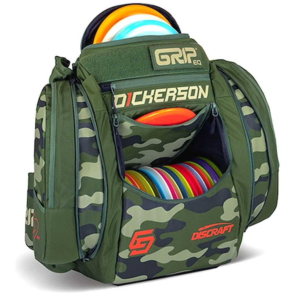 Discraft Disc Golf Bag (Chris Dickerson GRIPeq AX5 Series Disc Golf Bag optional Special Supercolor ESP Buzzz, 22 - 26 Disc Capacity) - Image 4