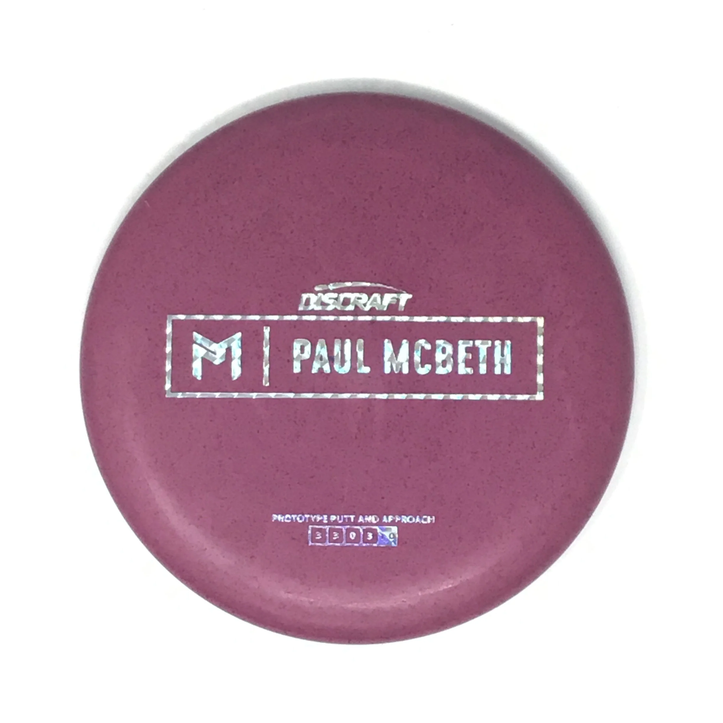 Discraft Mini Marker Disc (Paul McBeth Mini Prototype Luna) - Image 2