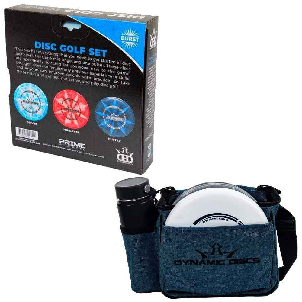 Disc Golf Starter Set (Dynamic Discs Disc Golf Starter Set + Cadet Shoulder Bag) - Image 3