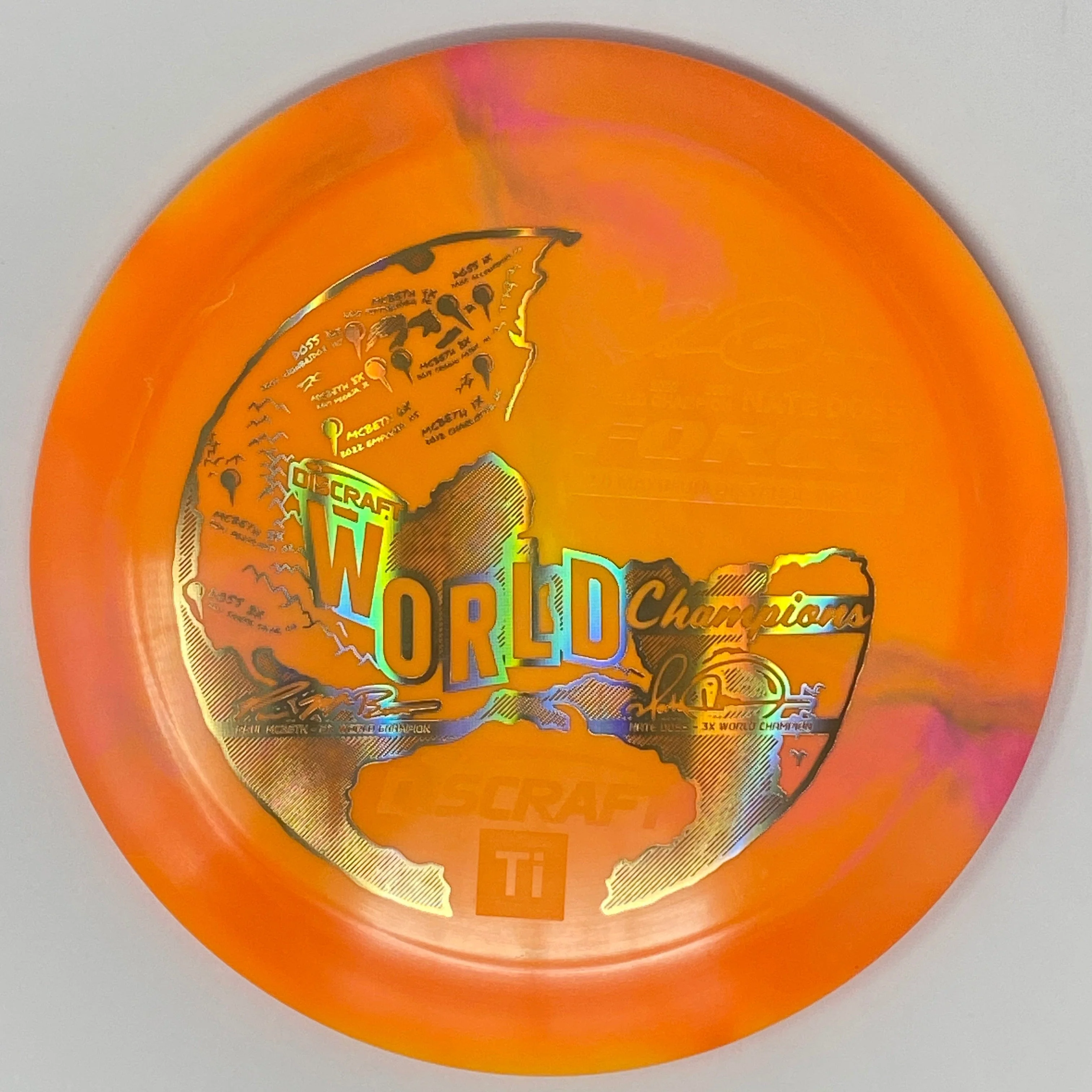Force (Titanium Swirl - Paul McBeth Nate Doss World Champions Edition) - Image 11