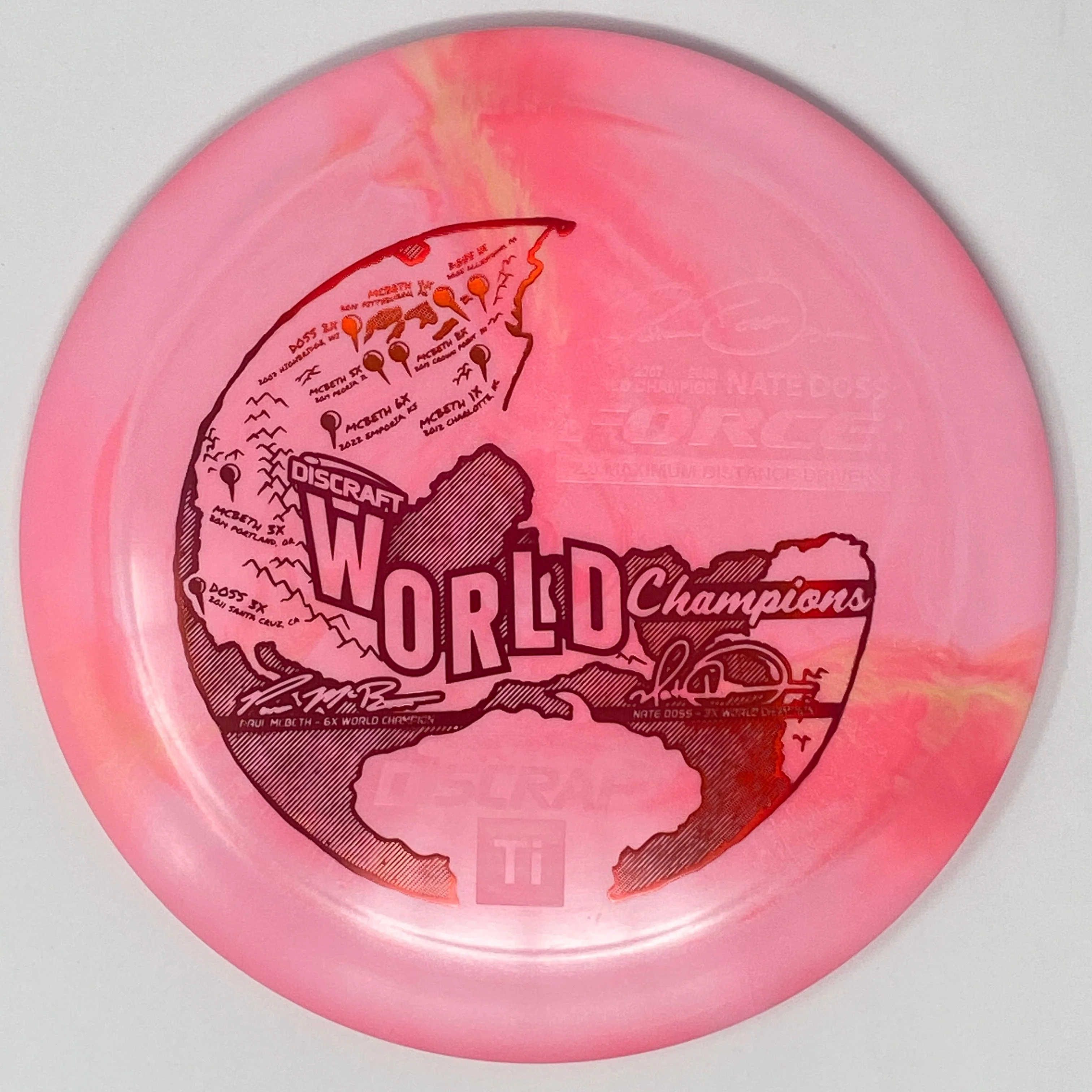 Force (Titanium Swirl - Paul McBeth Nate Doss World Champions Edition) - Image 16