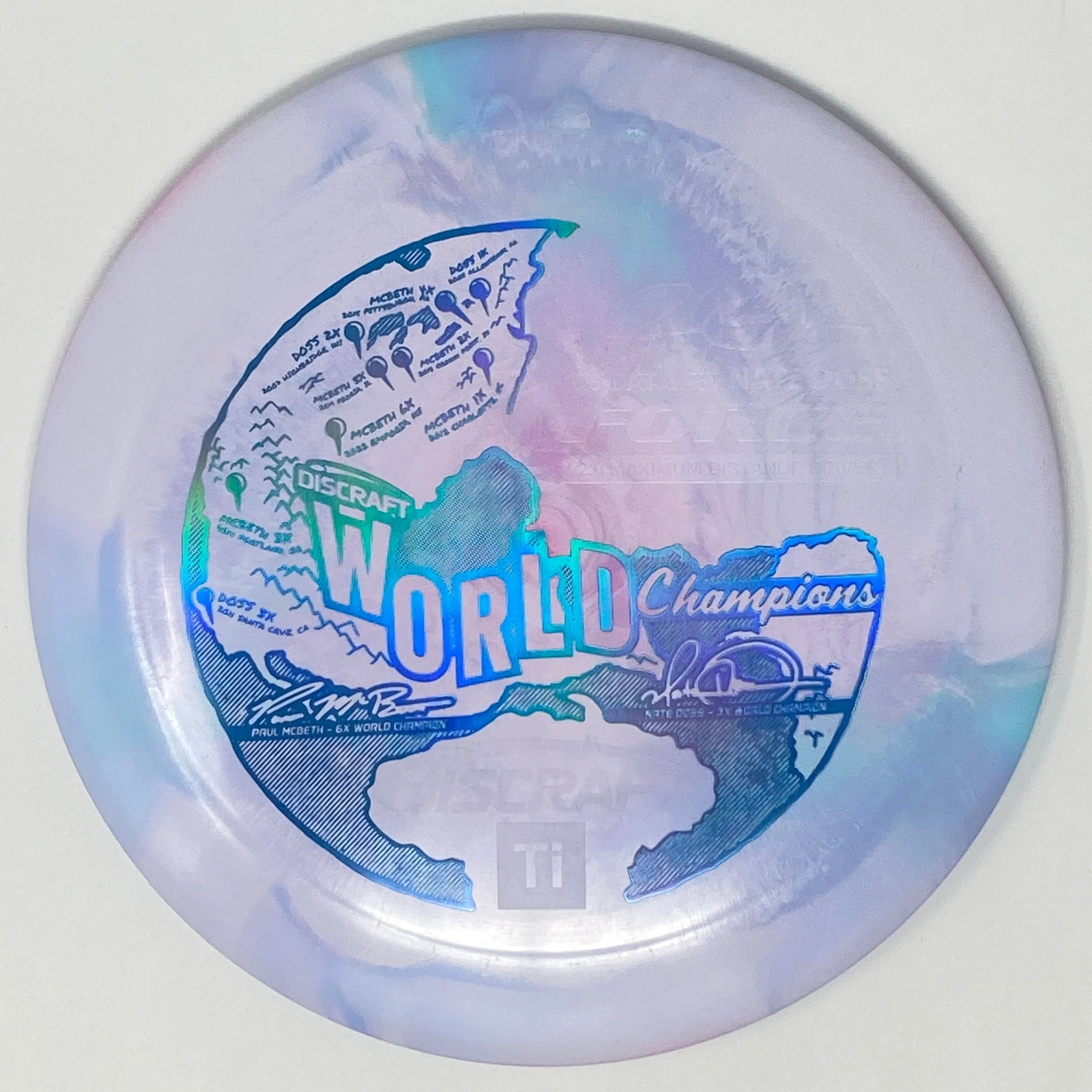 Force (Titanium Swirl - Paul McBeth Nate Doss World Champions Edition) - Image 3