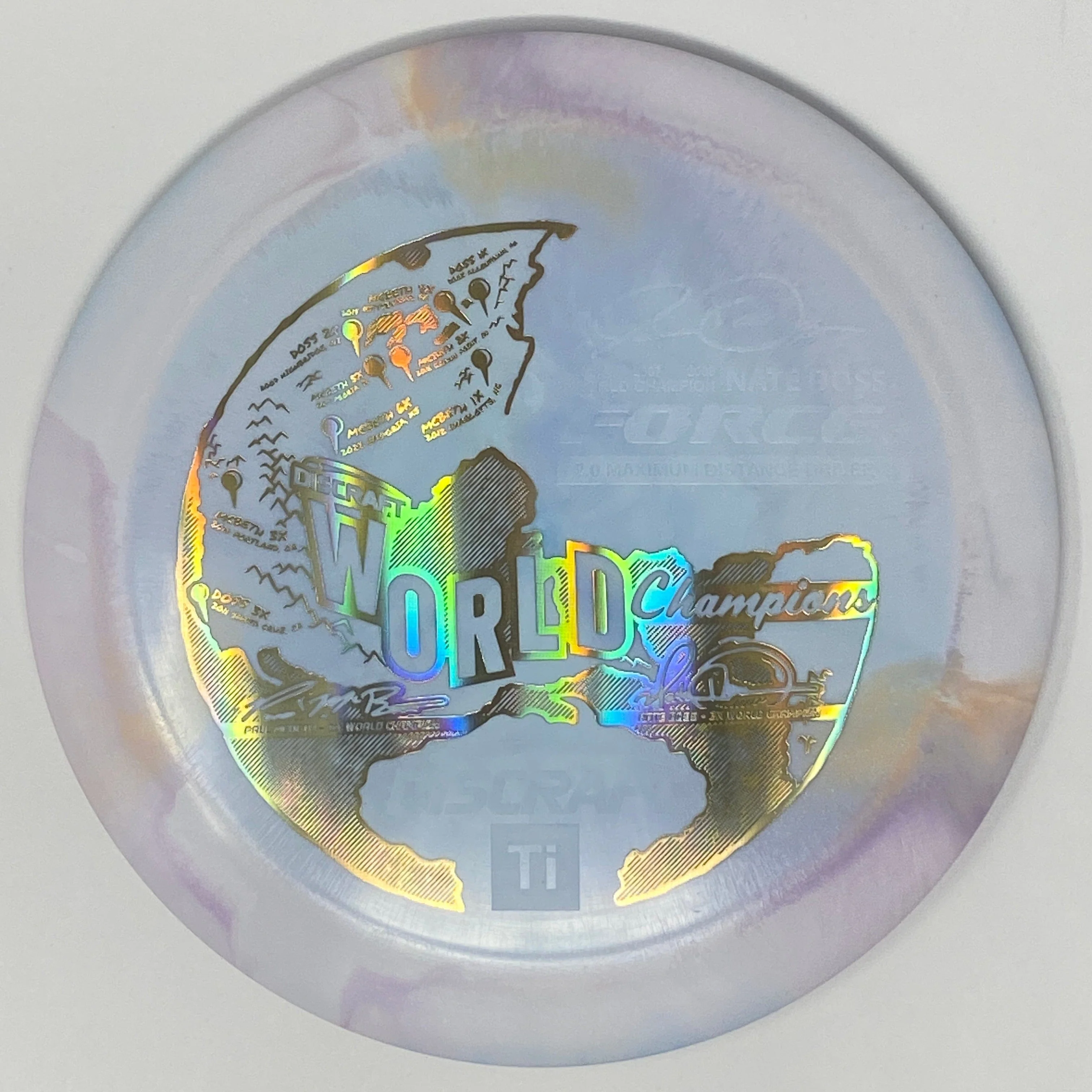 Force (Titanium Swirl - Paul McBeth Nate Doss World Champions Edition) - Image 6