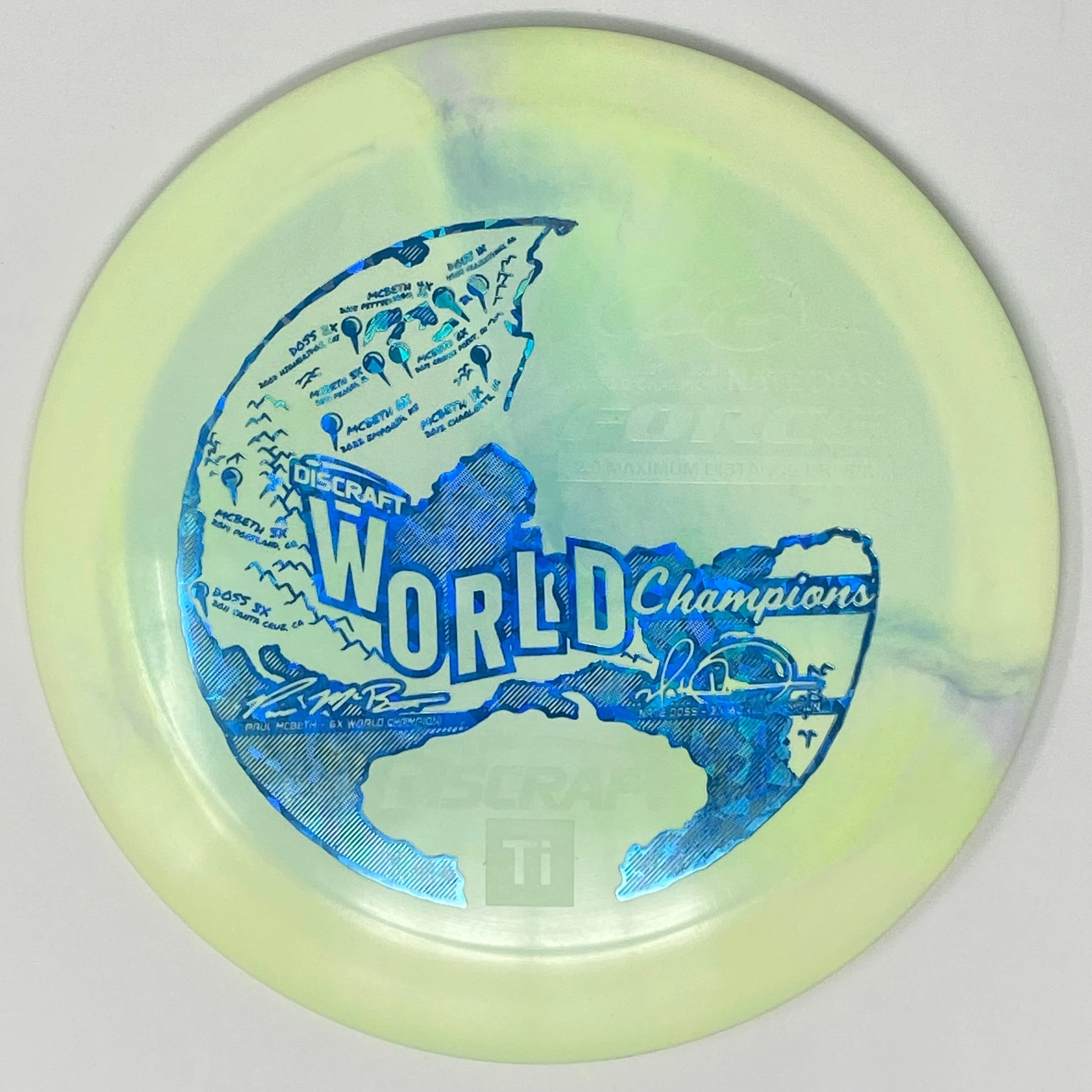 Force (Titanium Swirl - Paul McBeth Nate Doss World Champions Edition) - Image 9