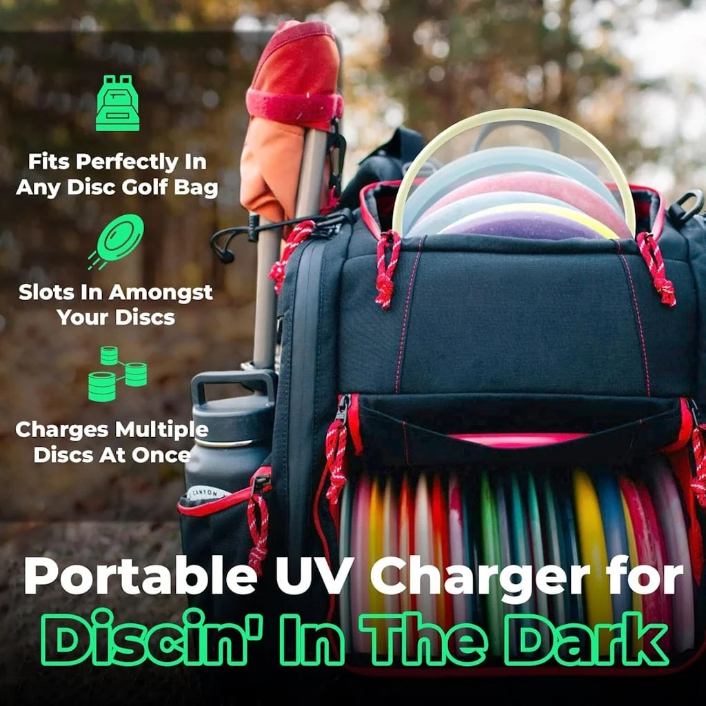 HALO Red Disc Golf Glow Charger - Image 2