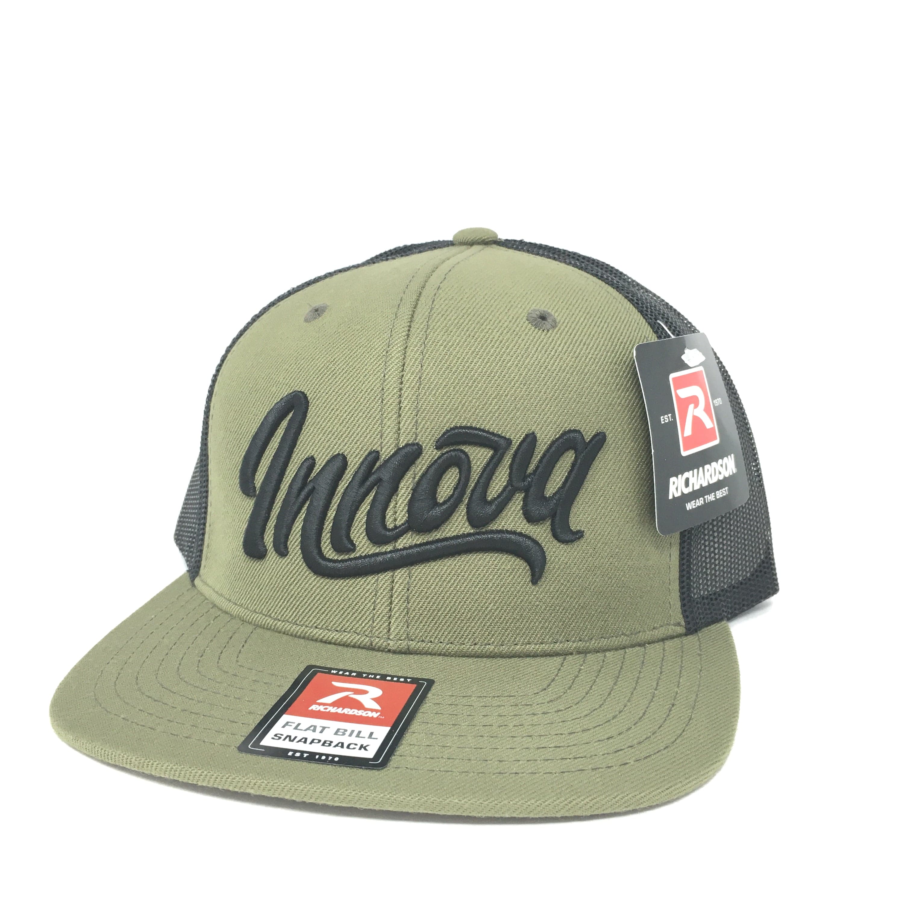 Innova Disc Golf Apparel (Innova Logo Snapback Flat Bill Hat) - Image 10