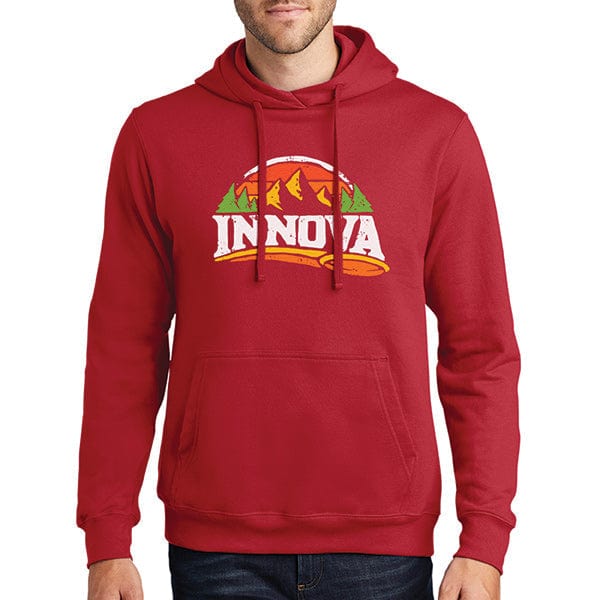 Innova Mountain Fleece Pullover Disc Golf Hooded Sweatshirt - Image 3