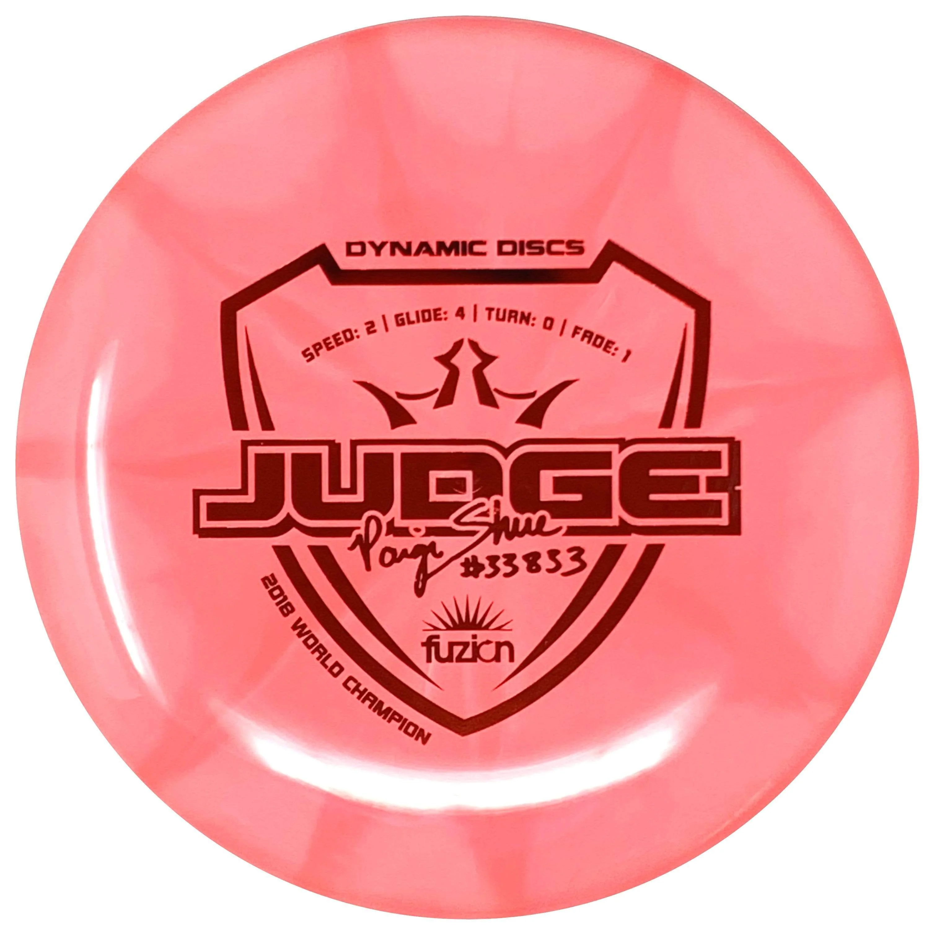 Judge (Fuzion Burst, Paige Shue 2018 World Champion)