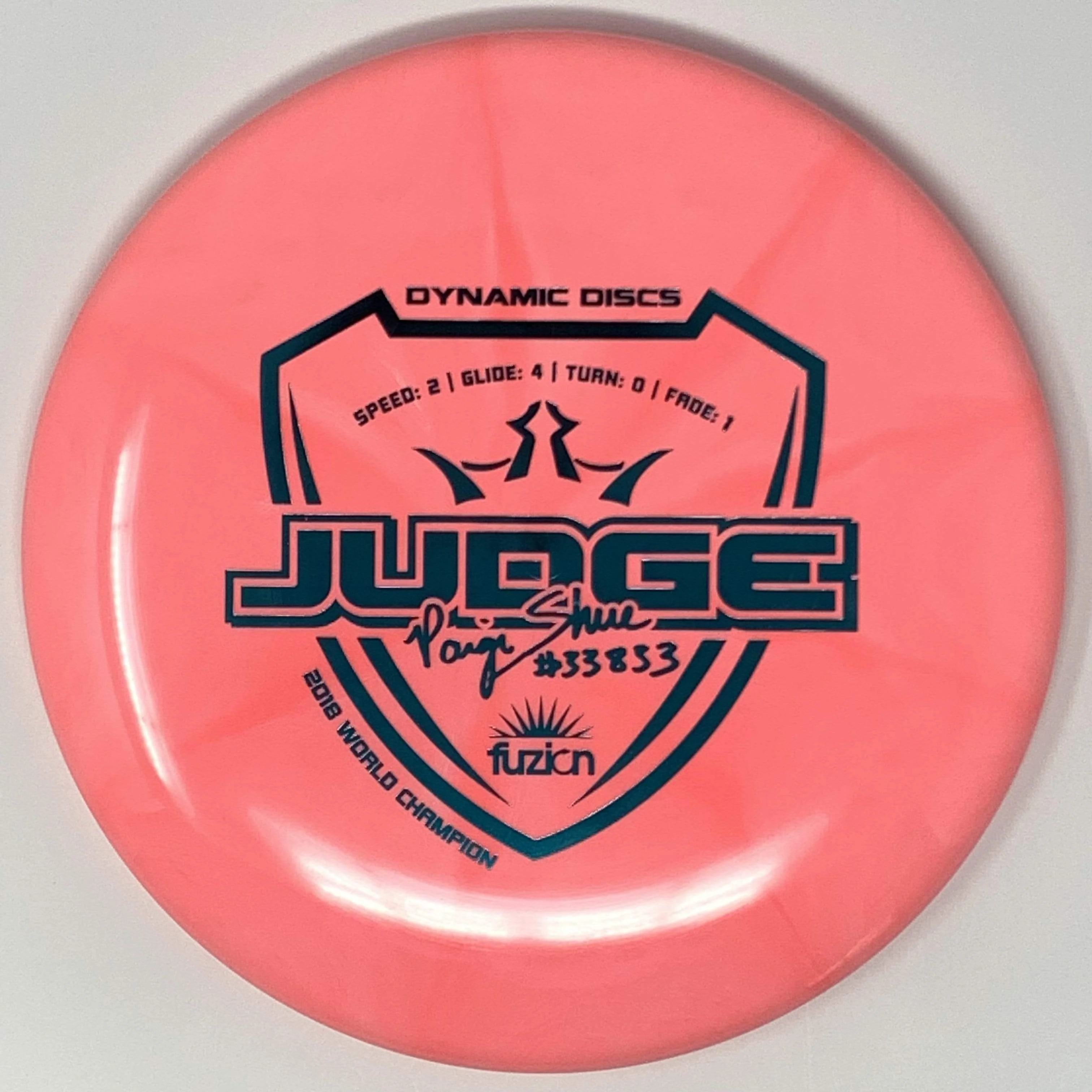 Judge (Fuzion Burst, Paige Shue 2018 World Champion) - Image 2