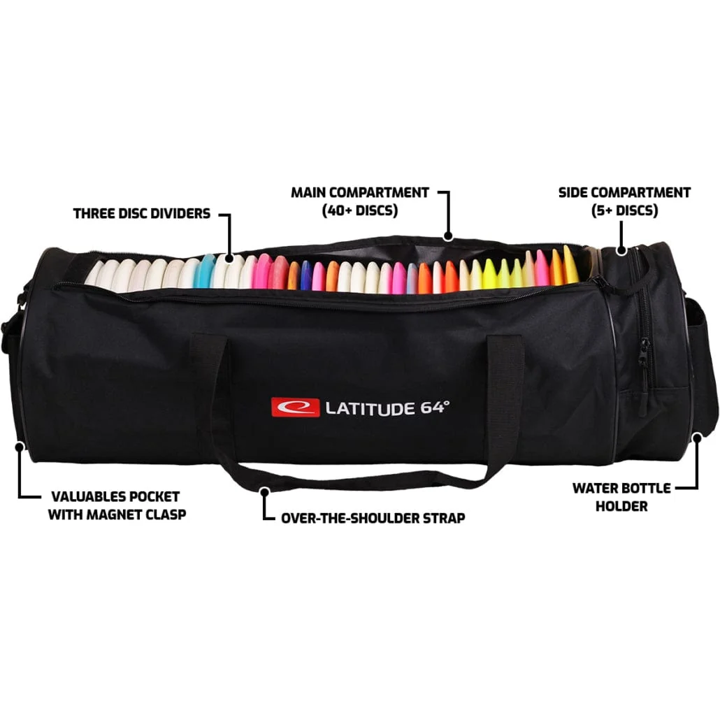 Latitude 64 Disc Golf Bag (Practice Bag, Up to 45 Disc Capacity) - Image 6