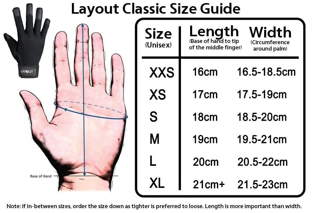 Ultimate Frisbee Gloves (Layout Classic Gloves) - Image 3