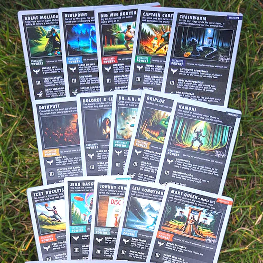 Legend of the Chains: A Card Game for the Disc Golf Course - Image 4