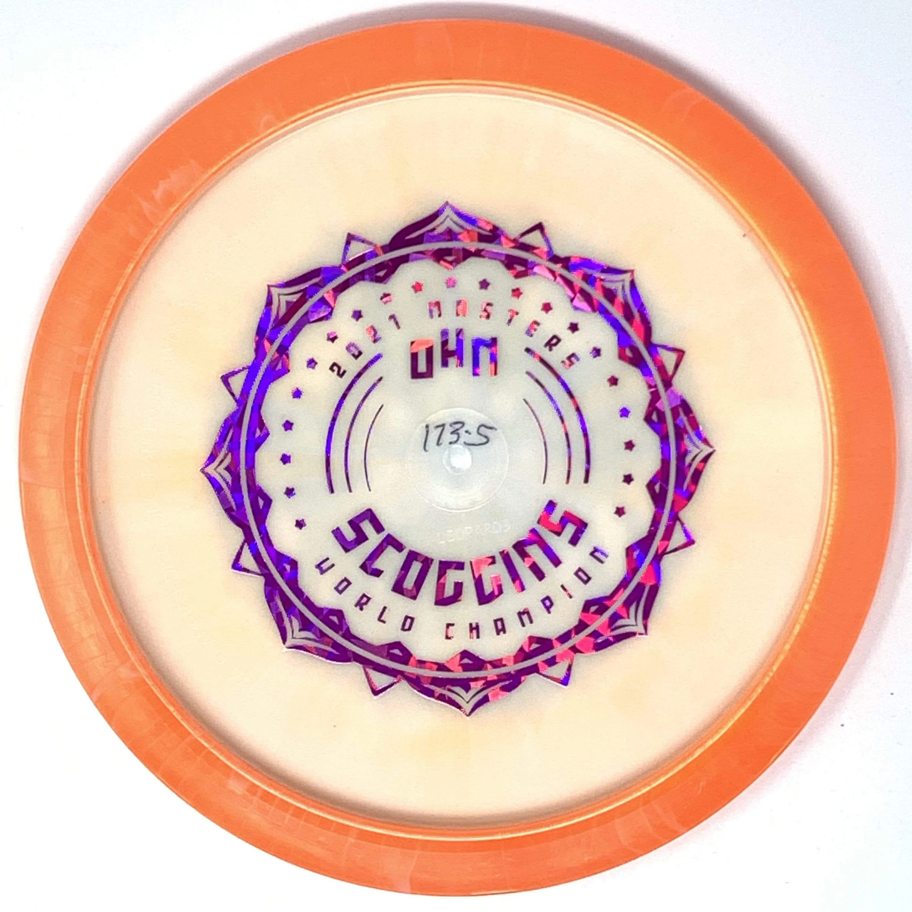 Leopard3 (Halo Star Bottom Stamped, Ohn Scoggins 2021 PDGA Masters Worlds Disc Golf Championships) - Image 3