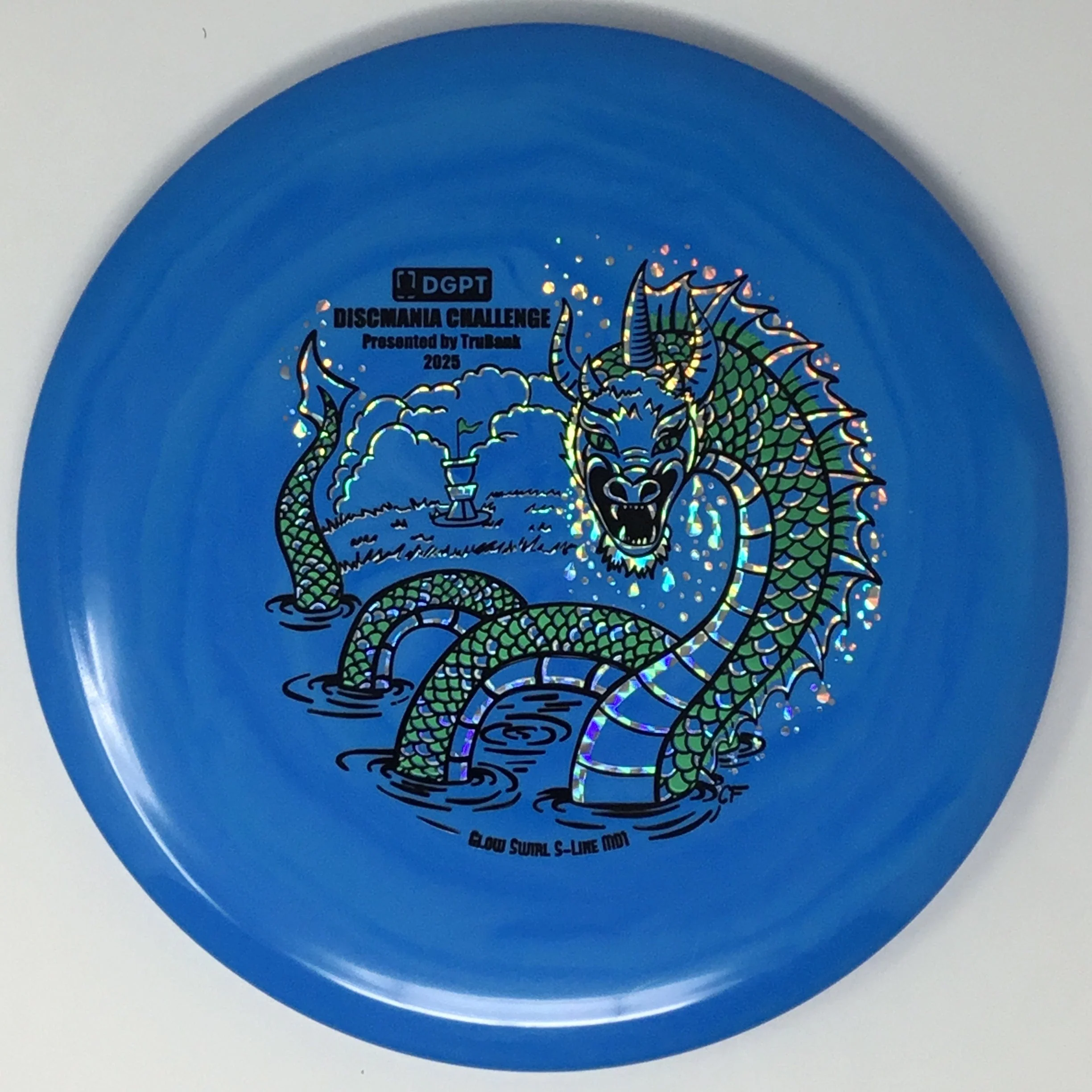 MD1 (Glow Swirl S-Line - Discmania Challenge Fundraiser) - Image 5