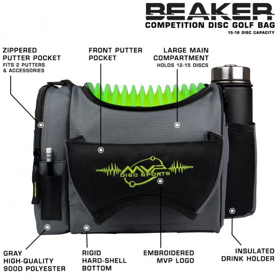 MVP Disc Golf Bag (MVP Beaker V2 Tournament Bag) - Image 13