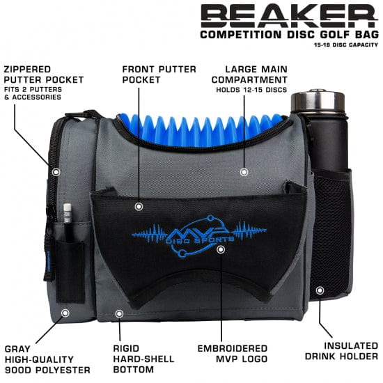 MVP Disc Golf Bag (MVP Beaker V2 Tournament Bag) - Image 23