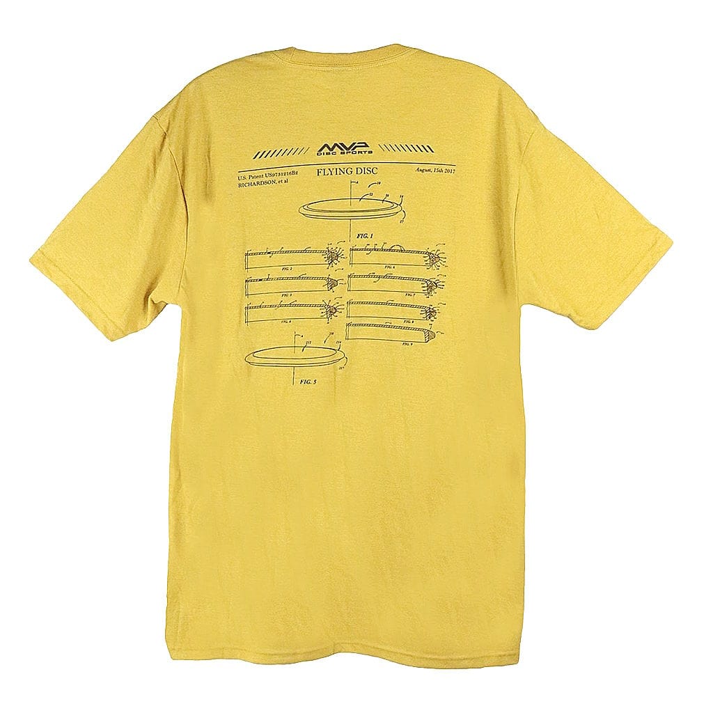 MVP Disc Sports Apparel (MVP Cotton Tee Shirt - Patent Pending) - Image 3
