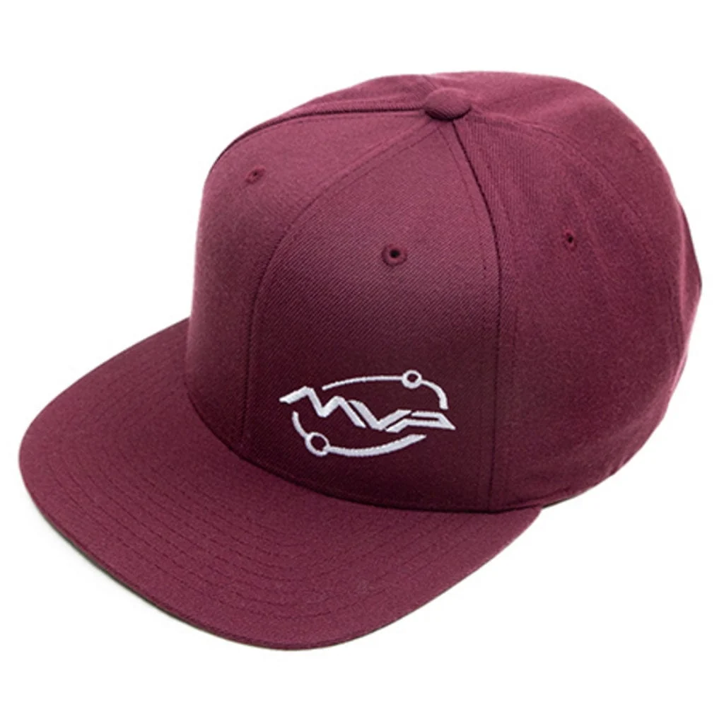 MVP Orbital Logo Snapback Flat Bill Hat - Image 4