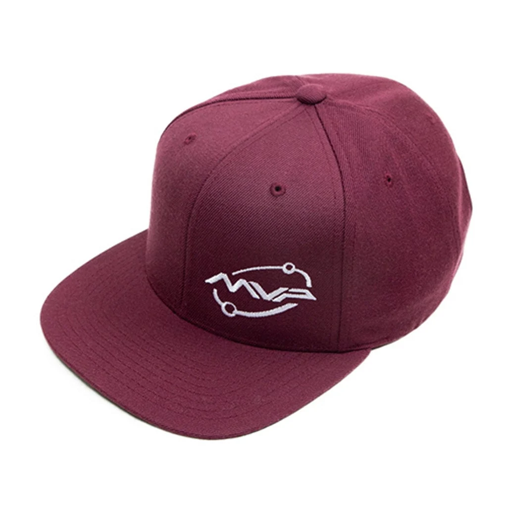 MVP Orbital Logo Snapback Flat Bill Hat - Image 5