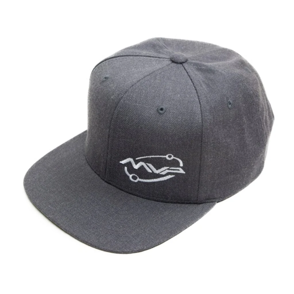 MVP Orbital Logo Snapback Flat Bill Hat - Image 7