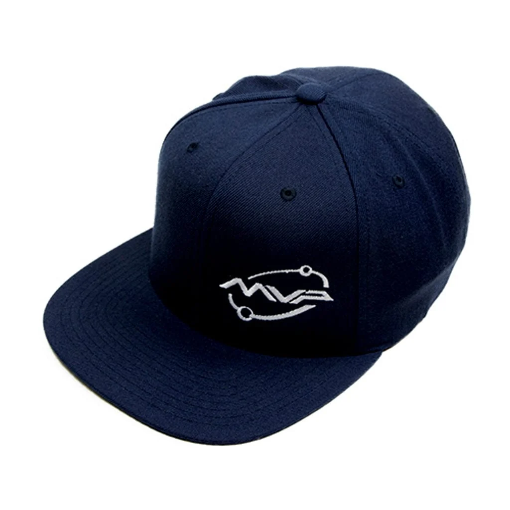 MVP Orbital Logo Snapback Flat Bill Hat - Image 9