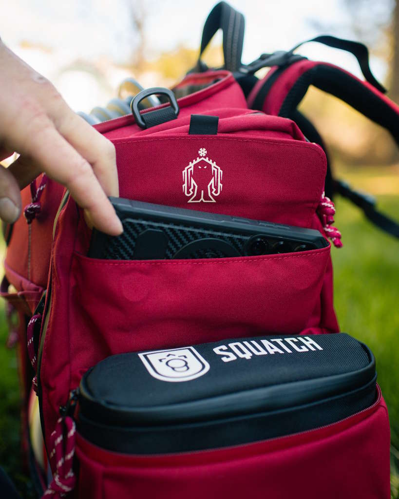 Squatch Disc Golf Bag (Gannon Cherry Legend 3.0) - Image 5