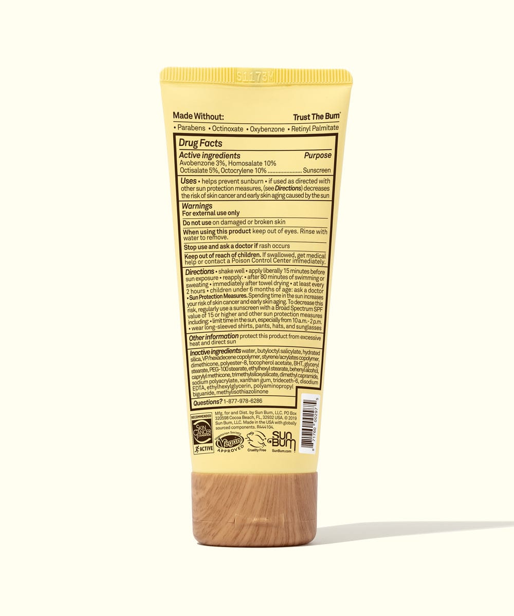 Sunscreen (Sun Bum Original SPF 50 Face Lotion 3 oz) - Image 2