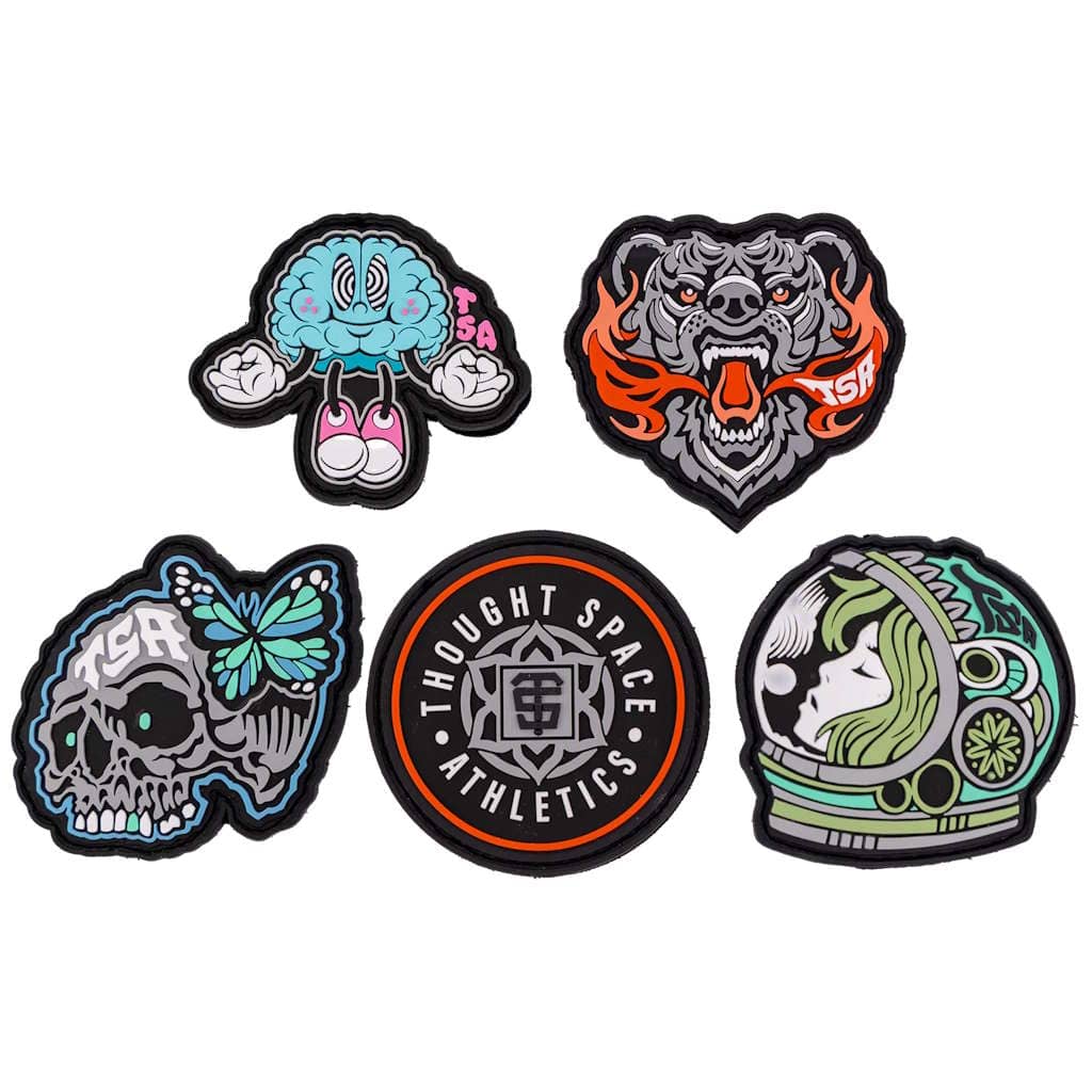 Elevated 3 inch Tactical PVC Patches
