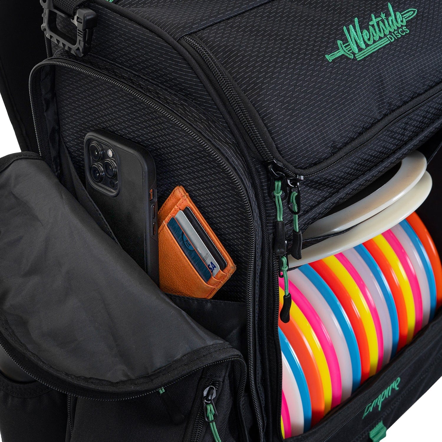Westside Disc Disc Golf Bag (Empire Backpack) - Image 6
