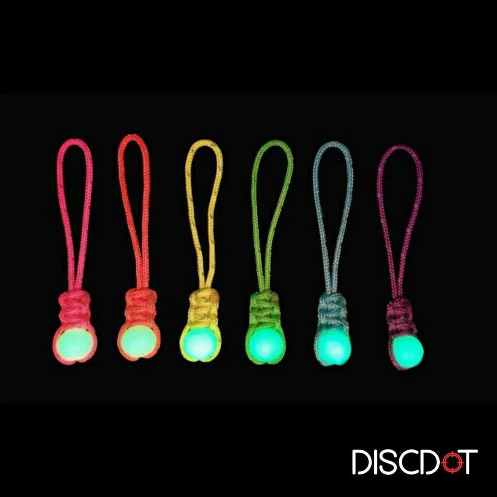 Zipper Pull w/ Mini Glow Dot - Image 2