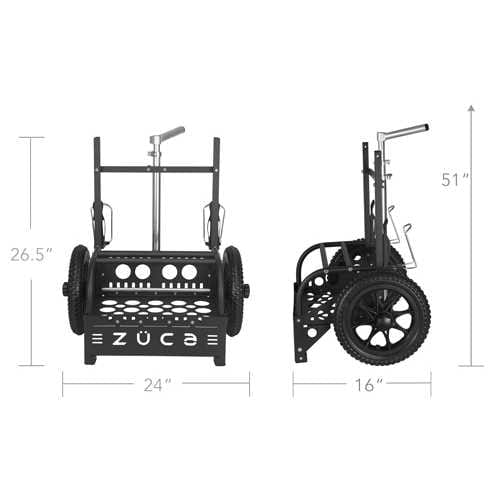 ZÜCA Disc Golf Cart (EZ Disc Golf Cart) - Image 5