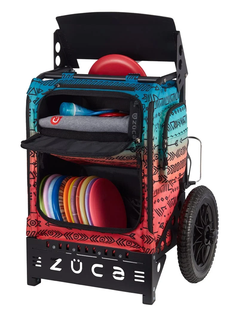 ZÜCA Disc Golf Cart (Jennifer Allen Special Edition Trekker LG Disc Golf Cart) - Image 3